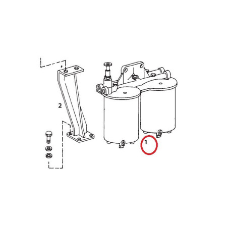 Üzemanyagszűrő kompl.