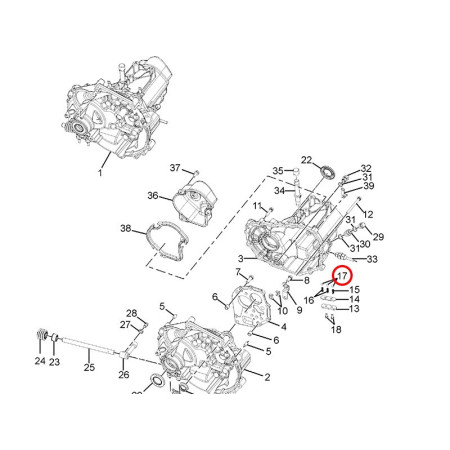 Kugel für gabel sicherung