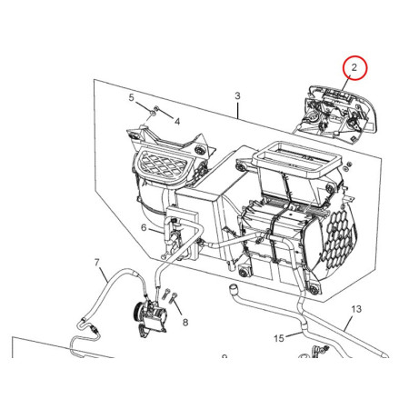 KIT CONTROL PANEL SUBROS -LHD