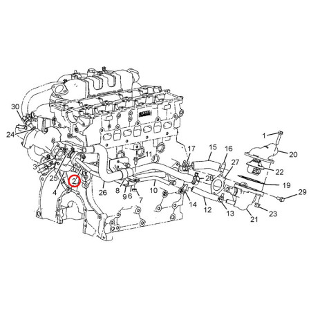 ASSY PIPE - COOLANT BYPASS