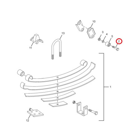 SKRUTKA  PRE ZADNE LISTOVÉ PERO (PUZDRO)