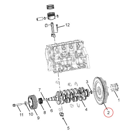 DUAL MASS FLYWHEEL (240 DIA CLUTCH) Economy