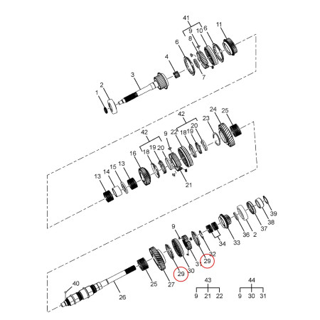 OUTER SYNCHRO CONE 1ST/2ND SPEED (BW)