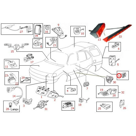 LICENCE PLATE LIGHT used