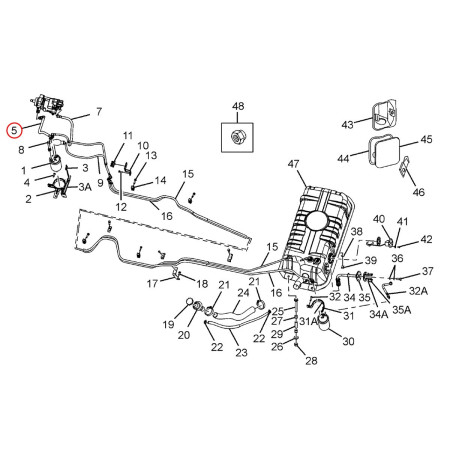 SZÍVÓVEZETÉK  (FILTER TO FIP)
