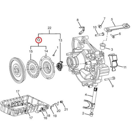 SPOJKOVÁ SADA - VALEO. BEZ LOŽ. MPFI .