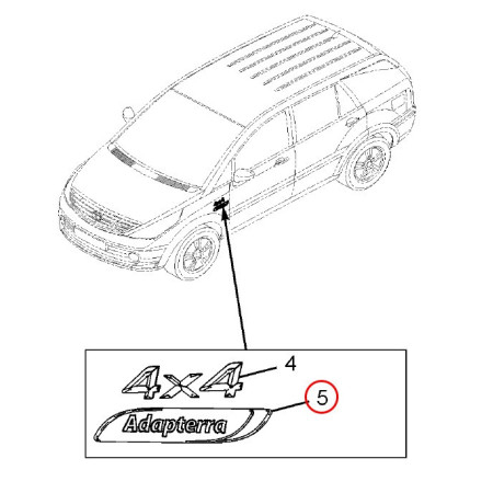 EMBLÉMA "ADAPTERRA"