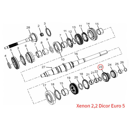 ASSY OVER DRIVE 581126200105