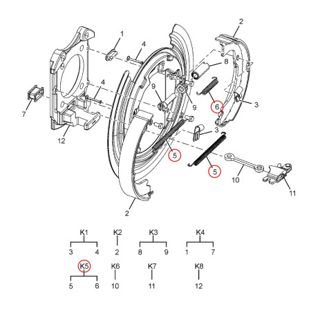 KIT SPRING (PER VEHICLE SET)