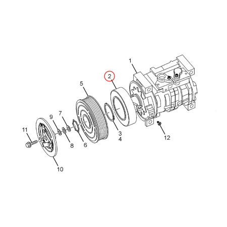STATOR MAGNETIC CLUTCH