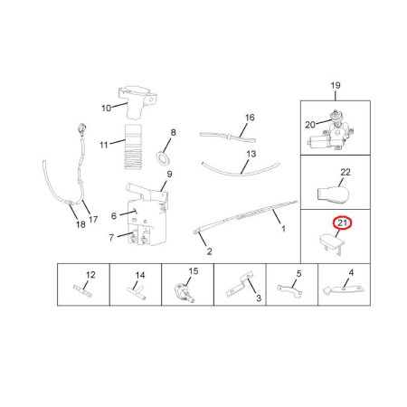 ČIAPOČKA RAMENO STIERAČ LAV.