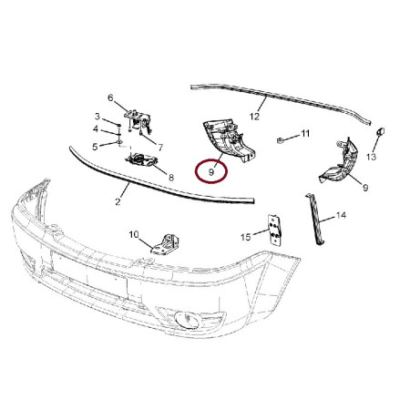SÁRVÉDŐ - ALSÓ SAROK - BLACK - JOBB