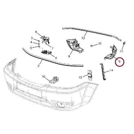 FENDER FINISHER - BLACK - LH