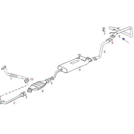 RÚRA VÝFUKU KONCOVÝ