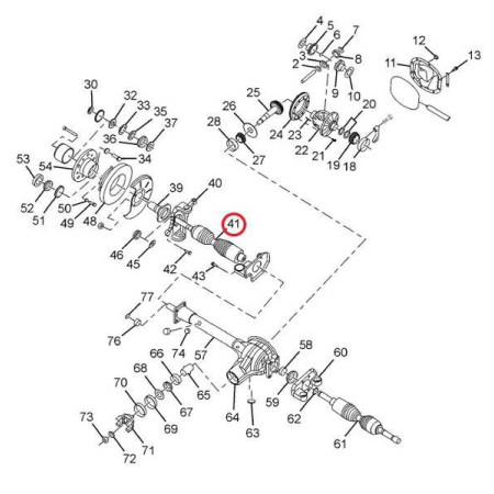 JOINT SEMI AXIS INSIDE - Economy