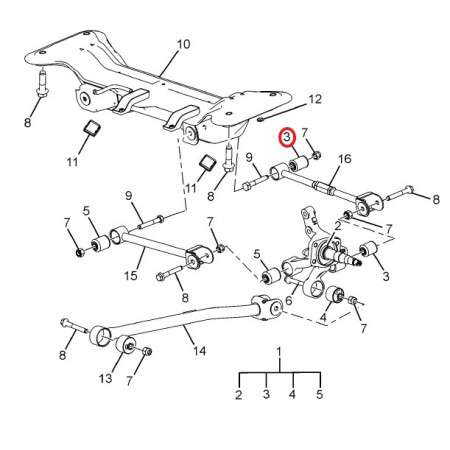 SILENTBLOK Z. PRIEČNÉHO NASTAV. RAMENA