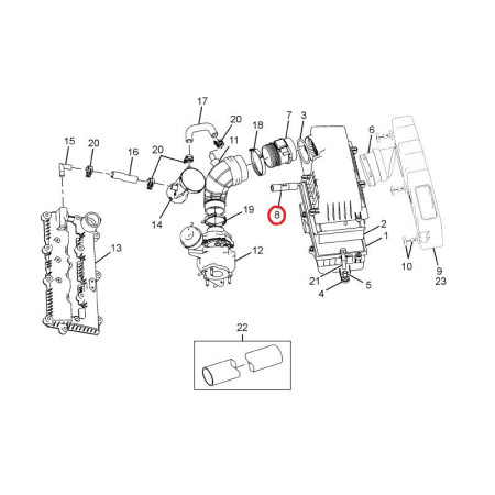 INDIK.FILTER VZDUCH. XENON