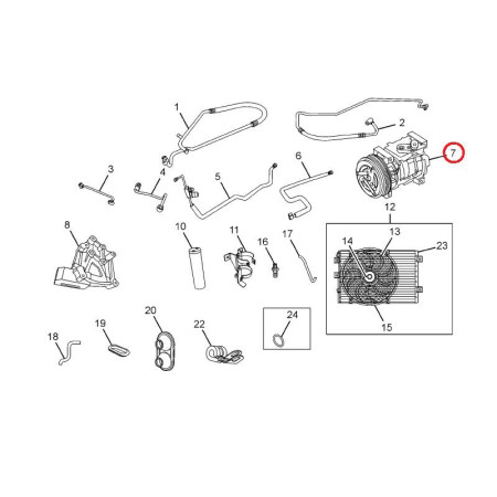 KOMPR. AC/KLIM. SUBROS 10S13