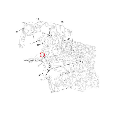 TESNENIE VSTUP.TURBO 2,2