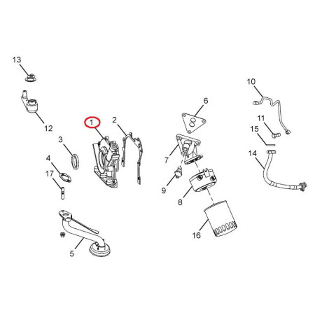 ČERPADL. OLEJ KOMPLET 2,2D #278918100102