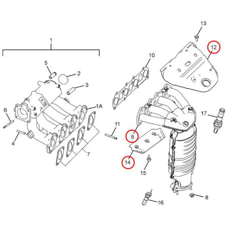 VÝFUK. POTRUBIE+KATALYZÁTOR