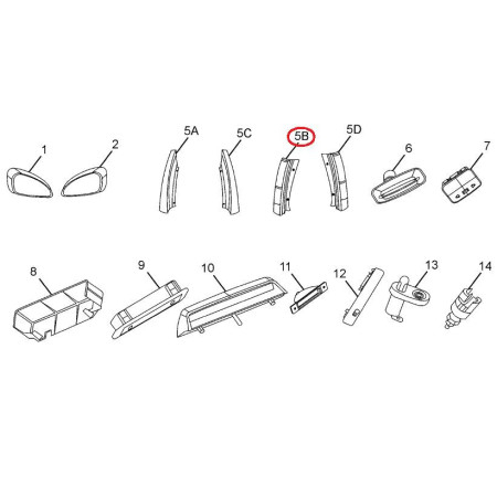 KONCOVÉ SVETLO ĽAVÉ DOLNÉ