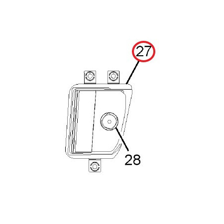 ZADNÉ SVETLO SPIATOČKA PRAVÉ